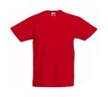 Goedkope Kinder T-shirt Fruit Of the Loom 61-019-0 Red